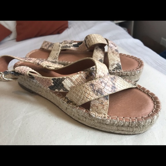 Madewell Snakeskin Espadrilles - Picture 3 of 4